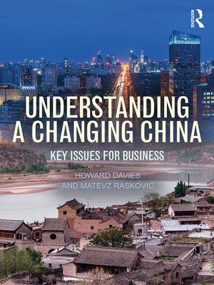 cover image of Understanding a Changing China